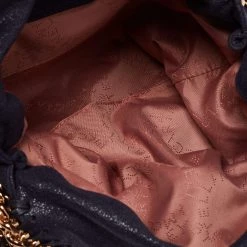 Stella McCartney Navy Blue Faux Leather Mini Falabella Tote For Women -Stella McCartney Sales luxury women stella mccartney used handbags p654764 005