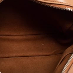 Stella McCartney Brown Faux Leather Perforated Logo Mini Camera Bag For Women -Stella McCartney Sales luxury women stella mccartney used handbags p668875 001