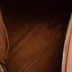 Stella McCartney Brown Faux Leather Perforated Logo Mini Camera Bag For Women -Stella McCartney Sales luxury women stella mccartney used handbags p668875 002