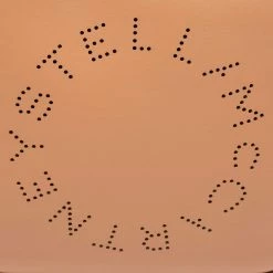 Stella McCartney Brown Faux Leather Perforated Logo Mini Camera Bag For Women -Stella McCartney Sales luxury women stella mccartney used handbags p668875 008