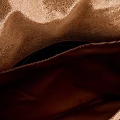 Stella McCartney Metallic Gold Faux Leather Flap Shoulder Bag For Women 19 Stella McCartney Metallic Gold Faux Leather Flap Shoulder Bag For Women -Stella McCartney Sales luxury women stella mccartney used handbags p669193 007