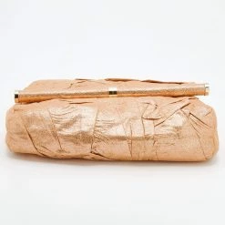 Stella McCartney Metallic Gold Faux Leather Flap Shoulder Bag For Women 18 Stella McCartney Metallic Gold Faux Leather Flap Shoulder Bag For Women -Stella McCartney Sales luxury women stella mccartney used handbags p669193 009