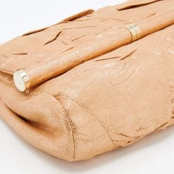 Stella McCartney Metallic Gold Faux Leather Flap Shoulder Bag For Women 22 Stella McCartney Metallic Gold Faux Leather Flap Shoulder Bag For Women -Stella McCartney Sales luxury women stella mccartney used handbags p669193 010