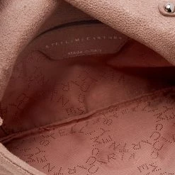 Stella McCartney Pale Pink Faux Leather Falabella Flap Shoulder Bag For Women -Stella McCartney Sales luxury women stella mccartney used handbags p669835 002