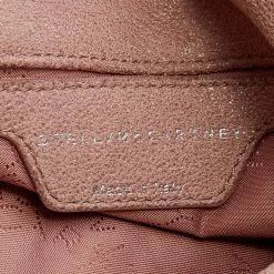 Stella McCartney Pale Pink Faux Leather Falabella Flap Shoulder Bag For Women -Stella McCartney Sales luxury women stella mccartney used handbags p669835 003