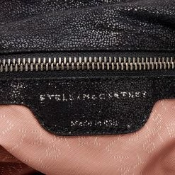 Stella McCartney Black Faux Suede Small Falabella Tote For Women -Stella McCartney Sales luxury women stella mccartney used handbags p670751 002
