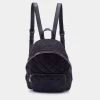 Stella McCartney Black Quilted Faux Leather Mini Falabella Backpack For Women -Stella McCartney Sales luxury women stella mccartney used handbags p685947 006