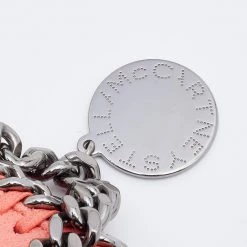 Stella McCartney Orange Faux Leather Small Falabella Tote For Women -Stella McCartney Sales luxury women stella mccartney used handbags p687113 008