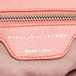 Stella McCartney Orange Faux Leather Small Falabella Tote For Women -Stella McCartney Sales luxury women stella mccartney used handbags p687113 009