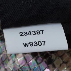 Stella McCartney Metallic Python Faux Leather Small Falabella Tote For Women -Stella McCartney Sales luxury women stella mccartney used handbags p79408 007