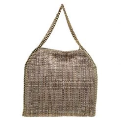 Stella McCartney Beige Fabric Small Falabella Tote For Women 16 Stella McCartney Beige Fabric Small Falabella Tote For Women -Stella McCartney Sales luxury women stella mccartney used handbags p87770 004