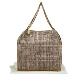 Stella McCartney Beige Fabric Small Falabella Tote For Women 21 Stella McCartney Beige Fabric Small Falabella Tote For Women -Stella McCartney Sales luxury women stella mccartney used handbags p87770 009