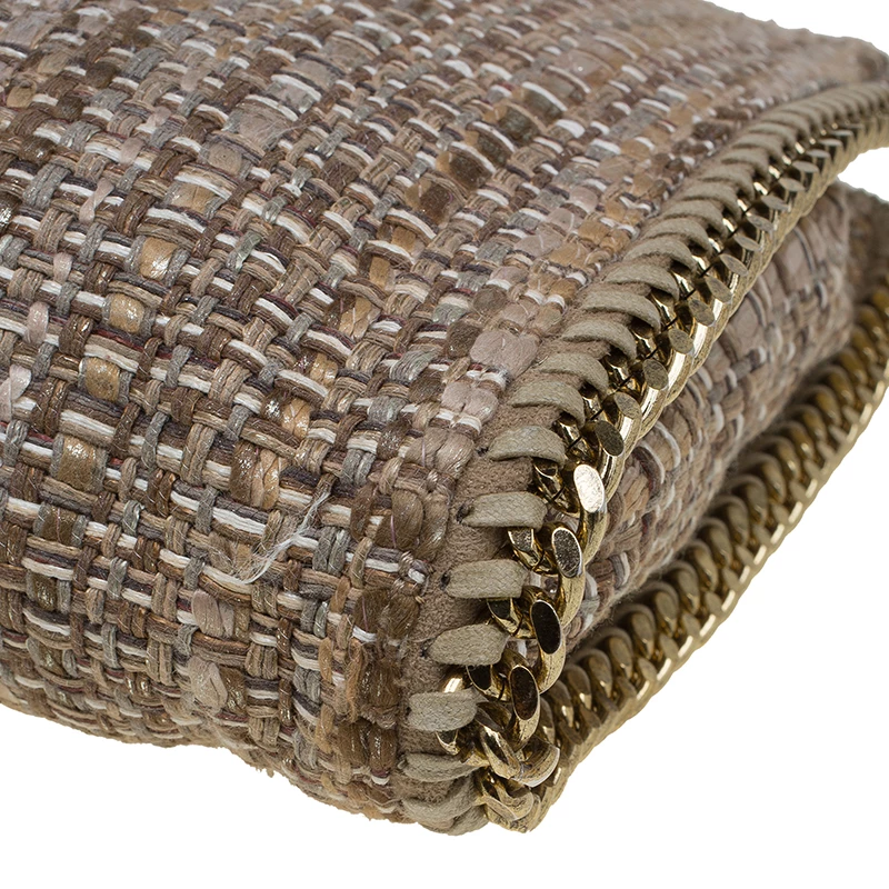 Stella McCartney Beige Fabric Small Falabella Tote For Women 13 Stella McCartney Beige Fabric Small Falabella Tote For Women - Image 11