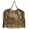 Stella McCartney Yellow Faux Python Small Falabella Tote For Women -Stella McCartney Sales luxury women stella mccartney used handbags p94530 001