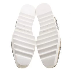 Stella McCartney Woven Faux Leather Elyse Platform Brogues Size 39 For Women -Stella McCartney Sales luxury women stella mccartney used shoes p112619 006