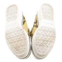 Stella McCartney Two Tone Faux Python Creeper Platform Loafers Size 39 For Women -Stella McCartney Sales luxury women stella mccartney used shoes p115846 0006