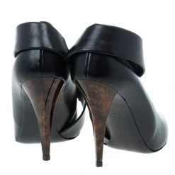 Stella McCartney Black Leather Jodie Pumps Size 36 For Women -Stella McCartney Sales luxury women stella mccartney used shoes p11654 005