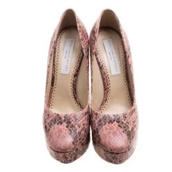 Stella McCartney Corinne Python Platform Pumps Size 38 For Women -Stella McCartney Sales luxury women stella mccartney used shoes p117213 0003