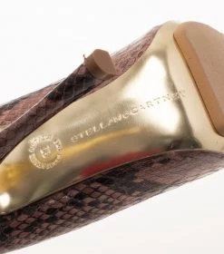 Stella McCartney Python Embossed Pointed Toe Loafer Pumps Size 38 For Women -Stella McCartney Sales luxury women stella mccartney used shoes p13247 011
