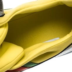 Stella McCartney Multicolor Color Block Faux Suede Eclypse Platform Sneakers Size 38 For Women -Stella McCartney Sales luxury women stella mccartney used shoes p138294 0007