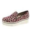 Stella McCartney Abstract Print Canvas Platform Slip On Sneakers Size 39 For Women -Stella McCartney Sales luxury women stella mccartney used shoes p144693 0001