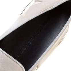 Stella McCartney Beige Faux Leather Binx Star Platform Slip On Sneakers Size 38 For Women -Stella McCartney Sales luxury women stella mccartney used shoes p151842 0007