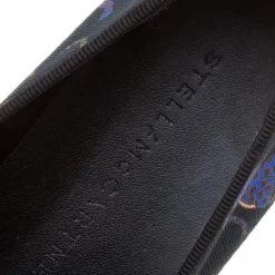 Stella McCartney Black Multicolor Animal Print Canvas Platform Slip On Sneakers Size 37 For Women -Stella McCartney Sales luxury women stella mccartney used shoes p153849 0008