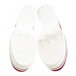 Stella McCartney Maroon Velvet Binx Chain Platform Loafers Size 39 For Women -Stella McCartney Sales luxury women stella mccartney used shoes p168614 002