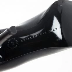 Stella McCartney Black Leather Sock Platform Ankle Boots Size 38 For Women -Stella McCartney Sales luxury women stella mccartney used shoes p20570 0012