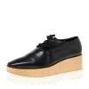 Stella McCartney Black Faux Leather Elyse Platform Derby Size 41 For Women 1 Stella McCartney Black Faux Leather Elyse Platform Derby Size 41 For Women -Stella McCartney Sales luxury women stella mccartney used shoes p212468 007