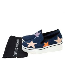 Stella McCartney Blue Denim Star Slip On Sneakers Size 38 For Women 17 Stella McCartney Blue Denim Star Slip On Sneakers Size 38 For Women -Stella McCartney Sales luxury women stella mccartney used shoes p216256 009