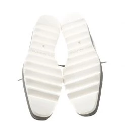 Stella McCartney Silver Faux Leather Elyse Platform Derby Size 36 For Women -Stella McCartney Sales luxury women stella mccartney used shoes p217863 001