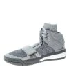 Stella McCartney X Adidas Grey Cotton Sock Sneakers Size 38.5 For Women -Stella McCartney Sales luxury women stella mccartney used shoes p229018 003