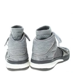 Stella McCartney X Adidas Grey Cotton Sock Sneakers Size 38.5 For Women -Stella McCartney Sales luxury women stella mccartney used shoes p229018 006