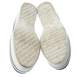 Stella McCartney Black Faux Leather Chain-Link Platform Slip On Sneakers 41 For Women -Stella McCartney Sales luxury women stella mccartney used shoes p230467 001