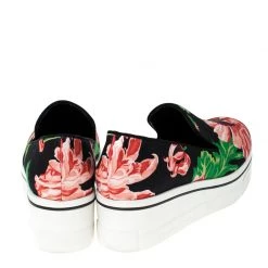 Stella McCartney Black Floral Printed Canvas Slip On Sneakers Size 41 For Women 14 Stella McCartney Black Floral Printed Canvas Slip On Sneakers Size 41 For Women -Stella McCartney Sales luxury women stella mccartney used shoes p231773 003