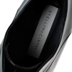 Stella McCartney Black Faux Leather Elyse Platform Derby Size 40 For Women -Stella McCartney Sales luxury women stella mccartney used shoes p232983 005