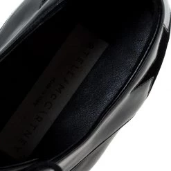 Stella McCartney Black Faux Leather Elyse Star Platform Derby Size 36.5 For Women 16 Stella McCartney Black Faux Leather Elyse Star Platform Derby Size 36.5 For Women -Stella McCartney Sales luxury women stella mccartney used shoes p233299 002