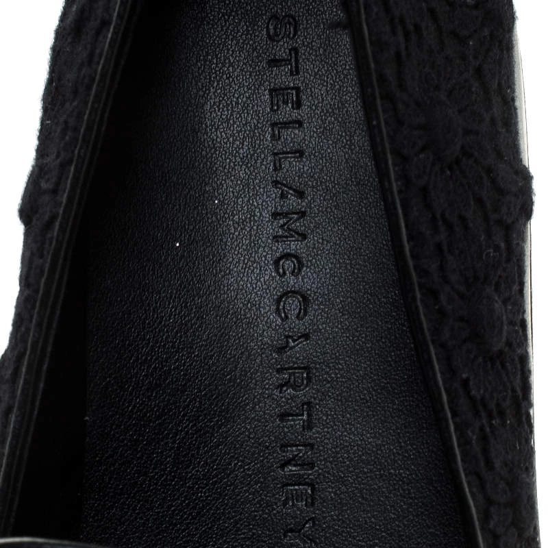 Stella McCartney Floral Embroidered Fabric Binx Platform Slip On Sneakers Size 40 For Women 9 Stella McCartney Floral Embroidered Fabric Binx Platform Slip On Sneakers Size 40 For Women - Image 7