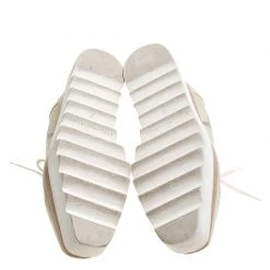 Stella McCartney Beige Faux Leather Elyse Star Platform Lace Up Derby Size 37 For Women -Stella McCartney Sales luxury women stella mccartney used shoes p245247 007