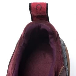 Stella McCartney Burgundy Fabric And Faux Suede Eclypse Lace Up Sneakers Size 39 For Women -Stella McCartney Sales luxury women stella mccartney used shoes p248029 005