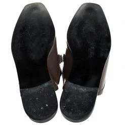 Stella McCartney Dark Beige Faux Leather Chain Slide Mules Size 38 For Women 15 Stella McCartney Dark Beige Faux Leather Chain Slide Mules Size 38 For Women -Stella McCartney Sales luxury women stella mccartney used shoes p254748 002