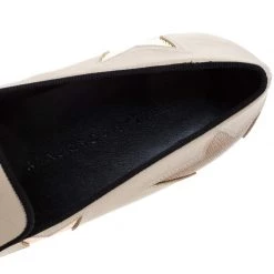 Stella McCartney Beige Faux Leather Binx Star Platform Slip On Sneakers Size 41 For Women -Stella McCartney Sales luxury women stella mccartney used shoes p262693 006