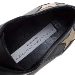 Stella McCartney Black Faux Leather Elyse Star Platform Derby Size 40.5 For Women 16 Stella McCartney Black Faux Leather Elyse Star Platform Derby Size 40.5 For Women -Stella McCartney Sales luxury women stella mccartney used shoes p262767 004