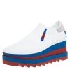 Stella McCartney White Faux Leather Elyse Platform Slip On Sneakers Size 39 For Women -Stella McCartney Sales luxury women stella mccartney used shoes p272844 006