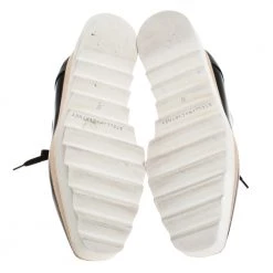 Stella McCartney Black Faux Leather Elyse Platform Derby Size 37 For Women -Stella McCartney Sales luxury women stella mccartney used shoes p275061 001