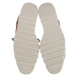 Stella McCartney Metallic Bronze Faux Patent Leather Elyse Star Platform Sneakers Size 37 For Women -Stella McCartney Sales luxury women stella mccartney used shoes p275646 001