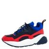 Stella McCartney Multicolor Faux Leather/Fabric Eclypse Lace Sneakers Size 40 For Women -Stella McCartney Sales luxury women stella mccartney used shoes p277824 005