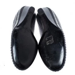 Stella McCartney Grey Faux Suede Studded Ballet Flats Size 36 For Women -Stella McCartney Sales luxury women stella mccartney used shoes p286354 004