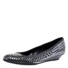 Stella McCartney Grey Faux Suede Studded Ballet Flats Size 36 For Women -Stella McCartney Sales luxury women stella mccartney used shoes p286354 005